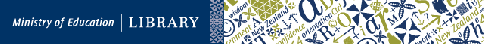 Ministry of Education Library services web banner