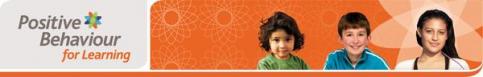 Positive behaviour for learning web banner